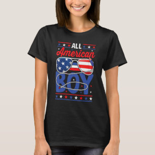 Camiseta All American Boy 4 of July Niños gafas de sol