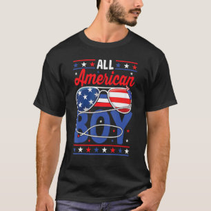 Camiseta All American Boy 4 of July Niños gafas de sol
