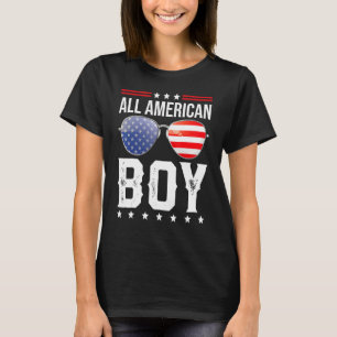 Camiseta All American Boy 4 Of July Niños Gafas De Sol