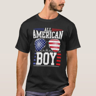 Camiseta All American Boy 4 Of July Niños Gafas De Sol