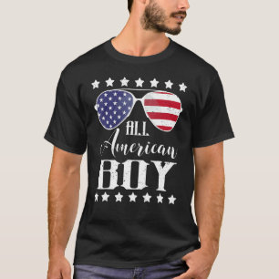 Camiseta All American Boy 4 Of July Niños Gafas De Sol