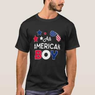 Camiseta All American Boy 4 Of July Niños Gafas De Sol