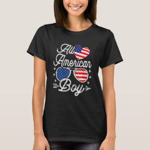 Camiseta All American Boy 4 Of July Niños Gafas De Sol