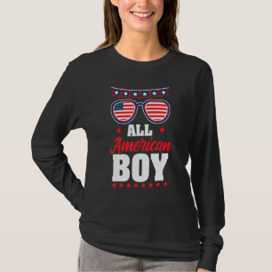 Camiseta All American Boy 4 Of July Niños Gafas De Sol