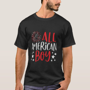 Camiseta All American Boy USA Bandera Independencia de Esta