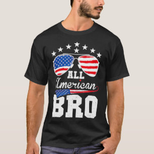 Camiseta All American Bro 4th of July Matching Family 