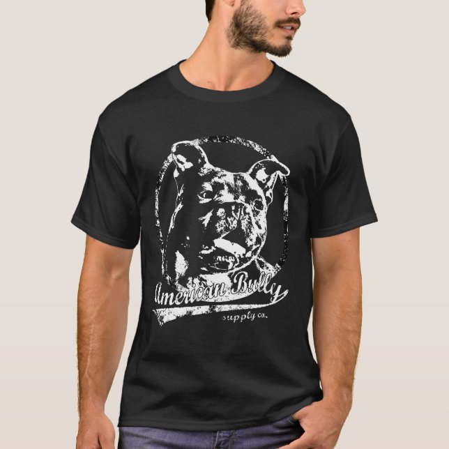 Camiseta All American Bully Pit Bull Tee (Anverso)