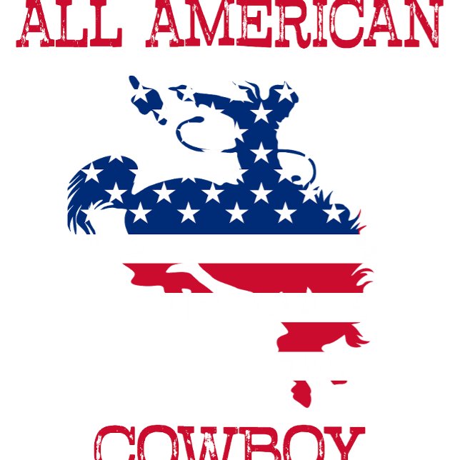 Camiseta All American Cowboy (Subido por el creador)