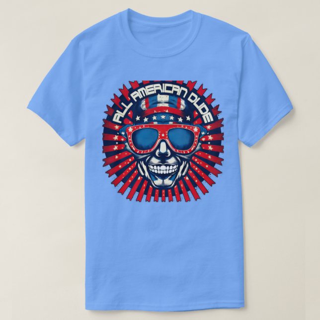 Camiseta All American Dude 2 (Diseño del anverso)