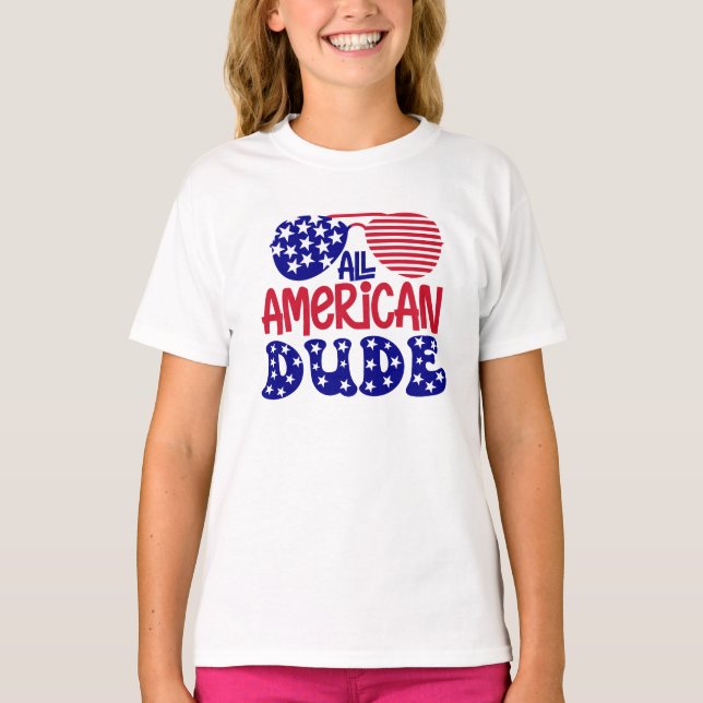 Camiseta All American Dude-32286 (Anverso)