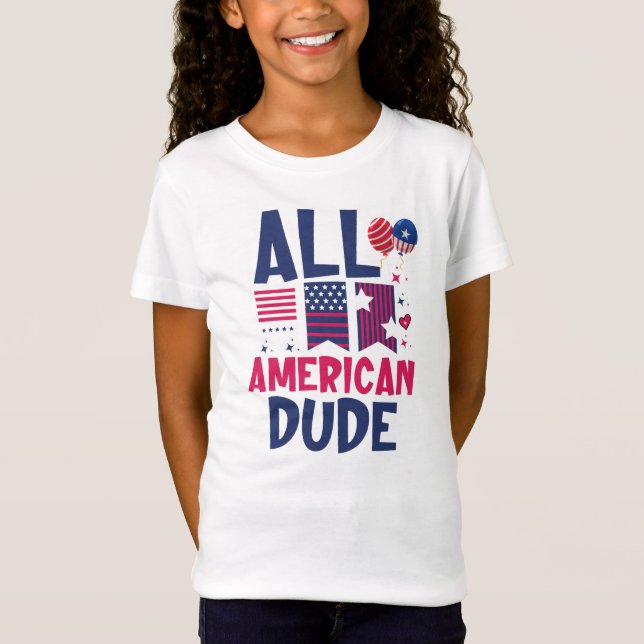 Camiseta All American Dude-96993 (Anverso)
