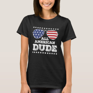 Camiseta All American Dude coincidiendo con la familia el 4