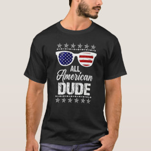 Camiseta All American Dude Set 4 De Julio Niños Sun