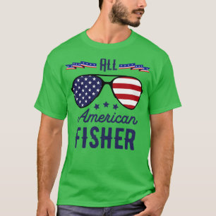 Camiseta All American Fisher 4 Of July Gafas De Sol