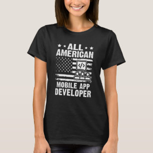 Camiseta All American Mobile App Developer
