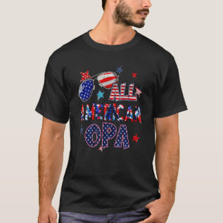 Camiseta All American Opa 4 Of July Boys Men Sungafas F