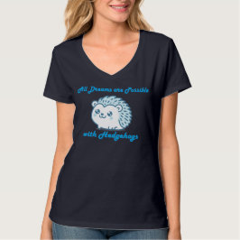 Camiseta All Dreams and Hedgehogs