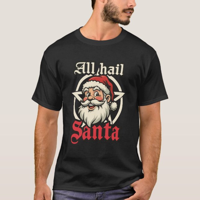Camiseta All Hail Santa (Anverso)