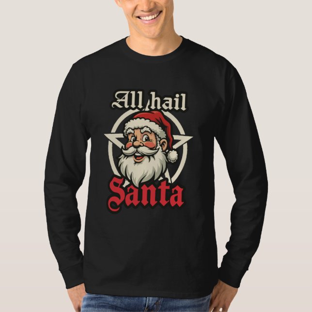Camiseta All Hail Santa (Anverso)