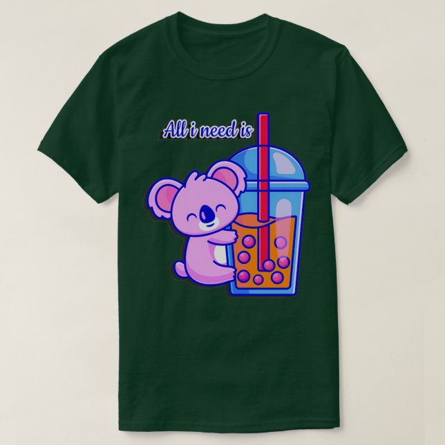 Camiseta All i need is (Diseño del anverso)