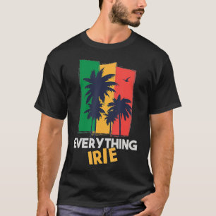 Camiseta All Irie Reggae Tema jamaiquino