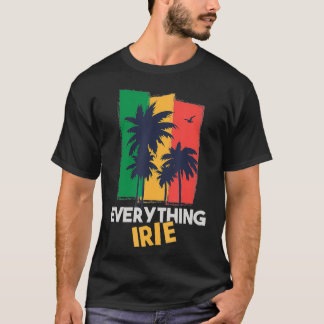 Camiseta All Irie Reggae Tema jamaiquino