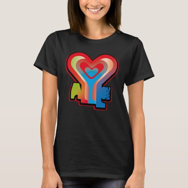 CAMISETA ALL LOVES  BY MASANSER (Anverso)