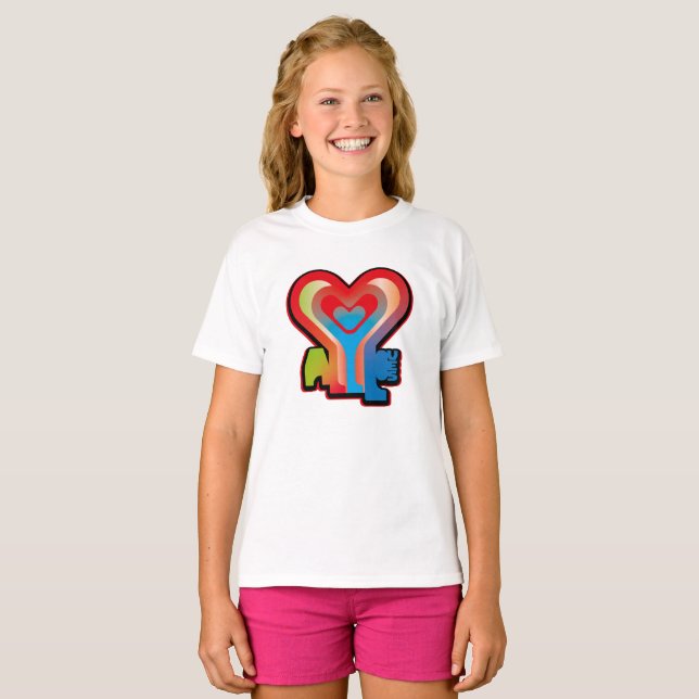 CAMISETA ALL LOVES  BY MASANSER (Anverso completo)