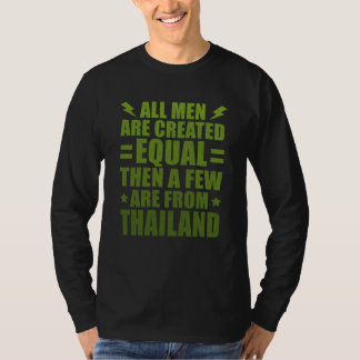 Camiseta All Men Are Created Equal Salvadoran Humor El Salv