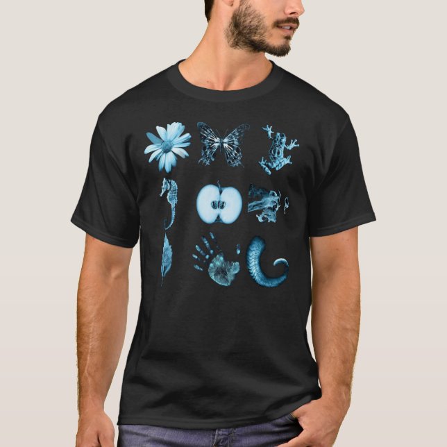 Camiseta All nine glyphs of Fringe Essential T-Shirt (Anverso)