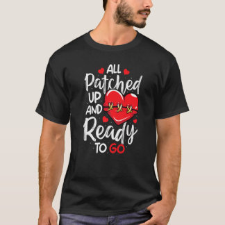Camiseta All Patched Up Open Heart Surgery Bypass Surgery S