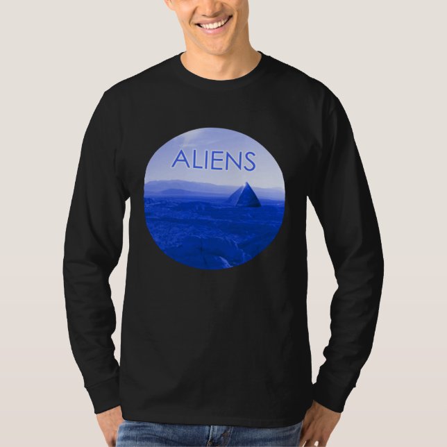 Camiseta All Pyramids Are Alien Pyramids (Anverso)
