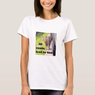 Camiseta All Roads - T-Shirt gato (ligero)