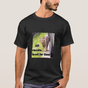 Camiseta All Roads - T-Shirt gato (oscuro)