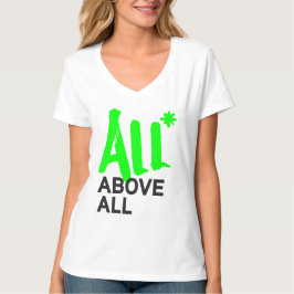 Camiseta All* sobre todo