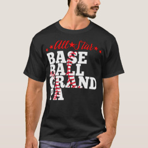 Camiseta All Star Baseball Abuelo Béisbol Americano
