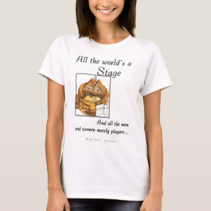 Camiseta All the worlds a stage