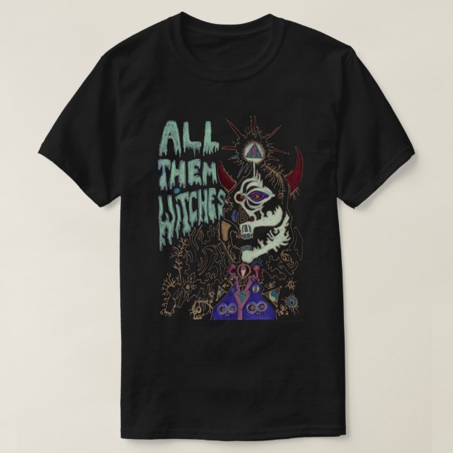 Camiseta all them witches s, all them witches, Witches, all (Diseño del anverso)