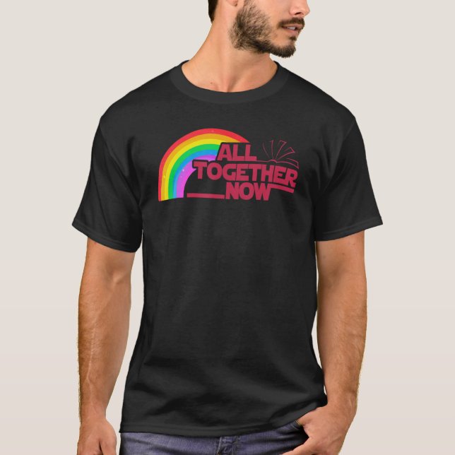 Camiseta All Together Now Summer Reading 2023 Rainbow Book  (Anverso)