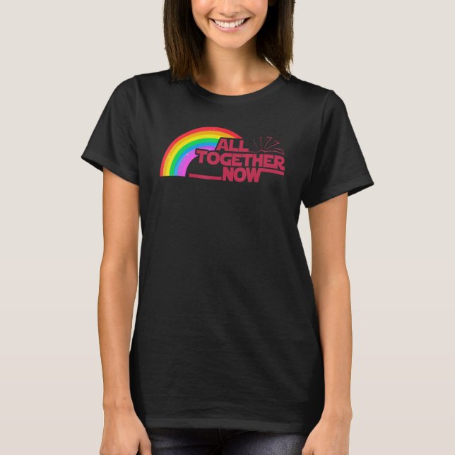 Camiseta All Together Now Summer Reading 2023 Rainbow Book  (Anverso)
