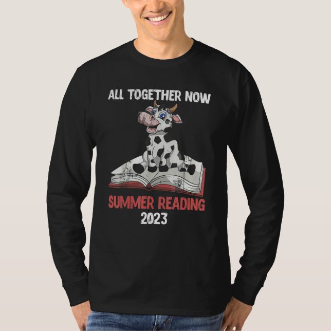 Camiseta All Together Now Summer Reading Program 2023 Book  (Anverso)