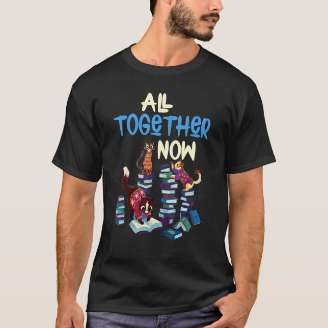Camiseta All Together Now Summer Reading Program 2023 Book  (Anverso)