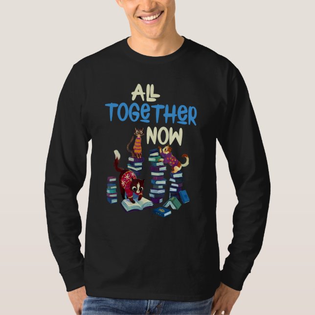 Camiseta All Together Now Summer Reading Program 2023 Book  (Anverso)