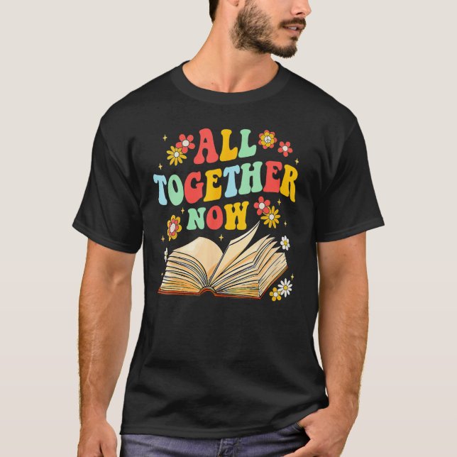 Camiseta All Together Now Summer Reading Program 2023 Book  (Anverso)