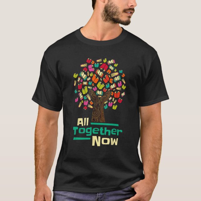 Camiseta All Together Now Summer Reading Program 2023 Hand  (Anverso)