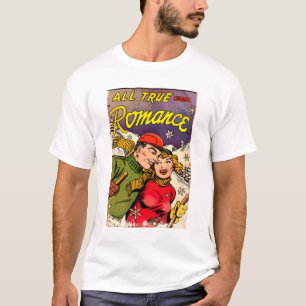 Camiseta All True Romance #3 - Libro de historietas de époc