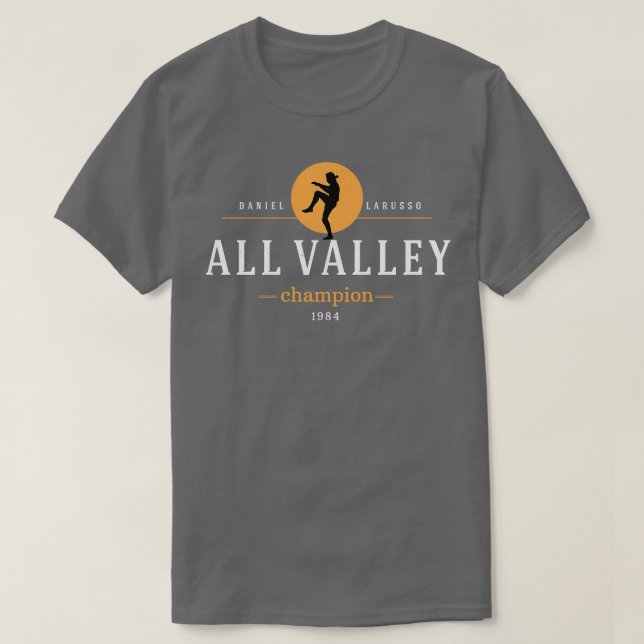 Camiseta All Valley Champion 1984 Daniel Larusso (Diseño del anverso)