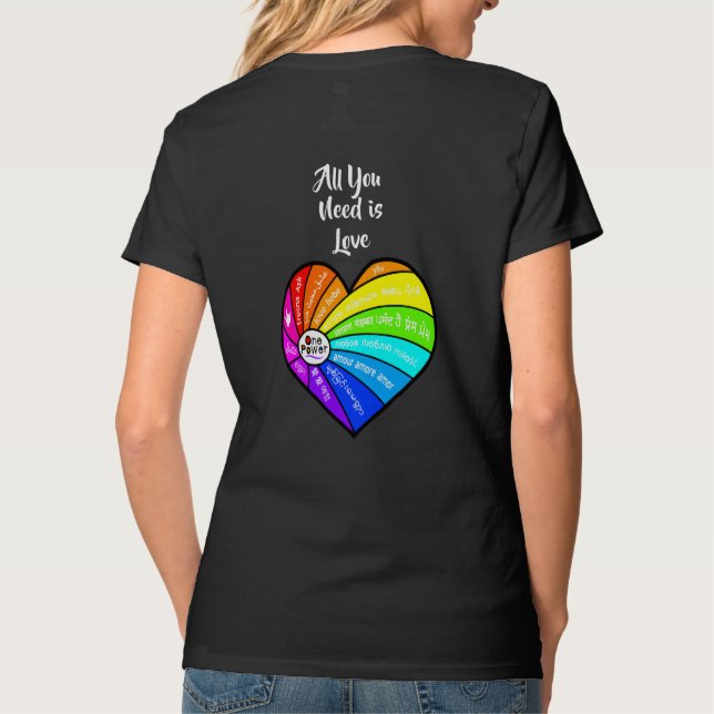 Camiseta All You Need is Love (Reverso)