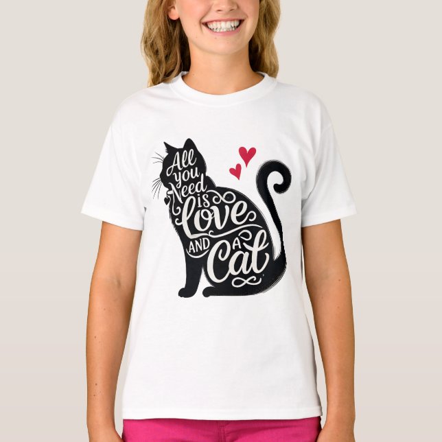 Camiseta All You need is Love and a t-shirt (Anverso)