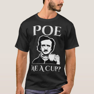 Camiseta Allan Poe Me Una Copa de Café